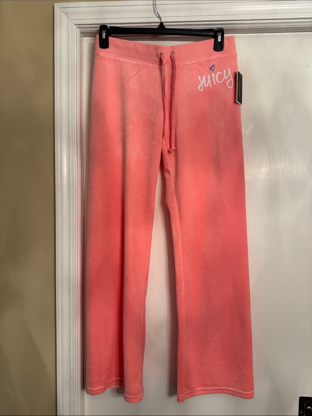 Juicy Couture Coral Pink Sweatpants
